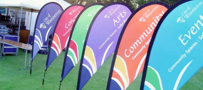 Tear Drop Banners